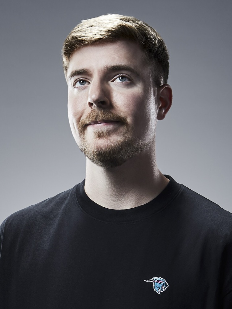 Portrait of Jimmy Donaldson, known as MrBeast